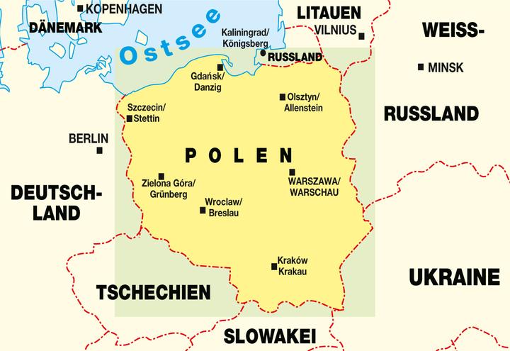 Actual product image Road map Poland
