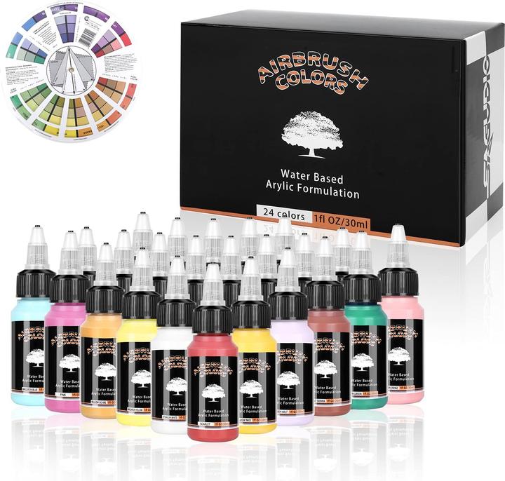 Image du produit Sagudio Couleurs aérographe (Multicolore, 720 ml)