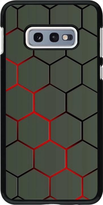 Actual product image PhoneLook Coque Geometric Line red (Samsung Galaxy S10e)