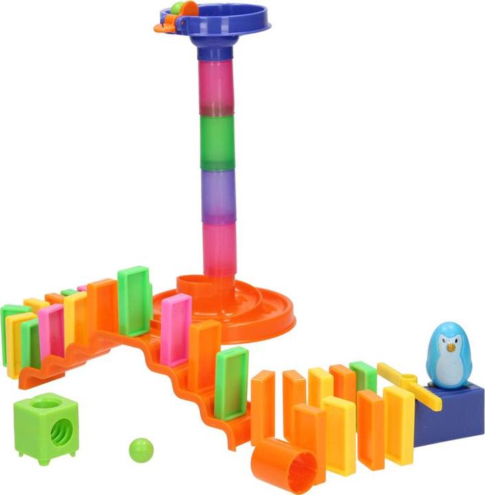 Immagine prodotto Set di domino e pista di marmo, 43 pezzi.