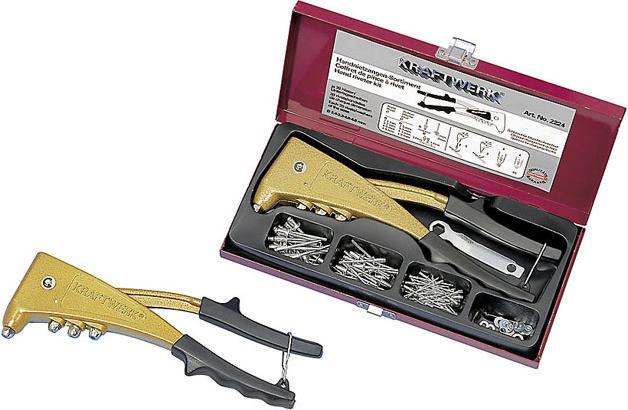 Image du produit Kraftwerk Coffret de pince à riveter (145 mm)
