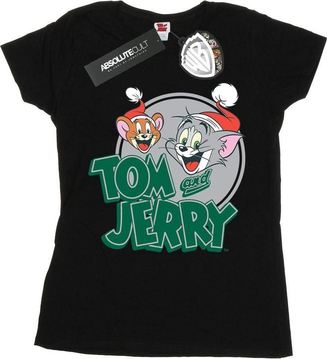Tom & Jerry Christmas Greetings TShirt (XL)