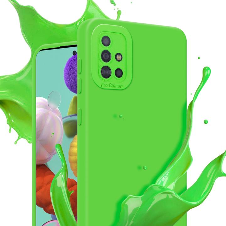 Actual product image Cadorabo Case for Samsung Galaxy A51 4G / M40s in TPU Fluid LM162 Style (Samsung Galaxy M40s)