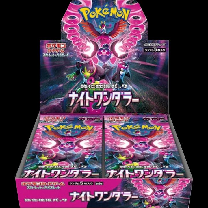 Produktbild Pokémon Scarlet & Violet Night Wanderer (sv6a) Booster Display (Japanisch, Booster Display)