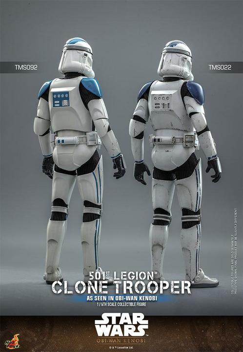 Actual product image Hot Toys Star Wars: Obi-Wan Kenobi 1/6 501st Legion Clone Trooper