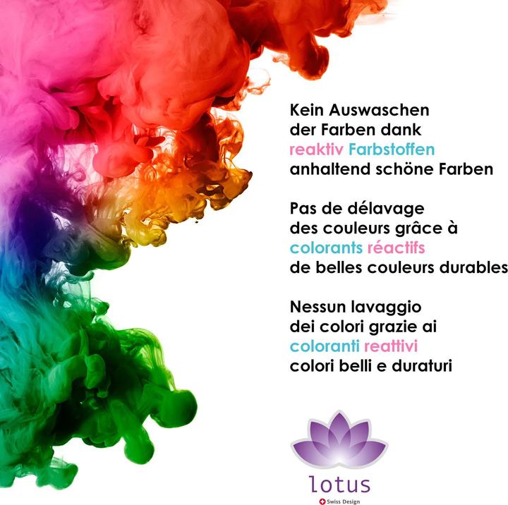 Image du produit Lotus Bettwaren Literie satin Alize pétrole (Housse de couette, 135 x 170 cm)