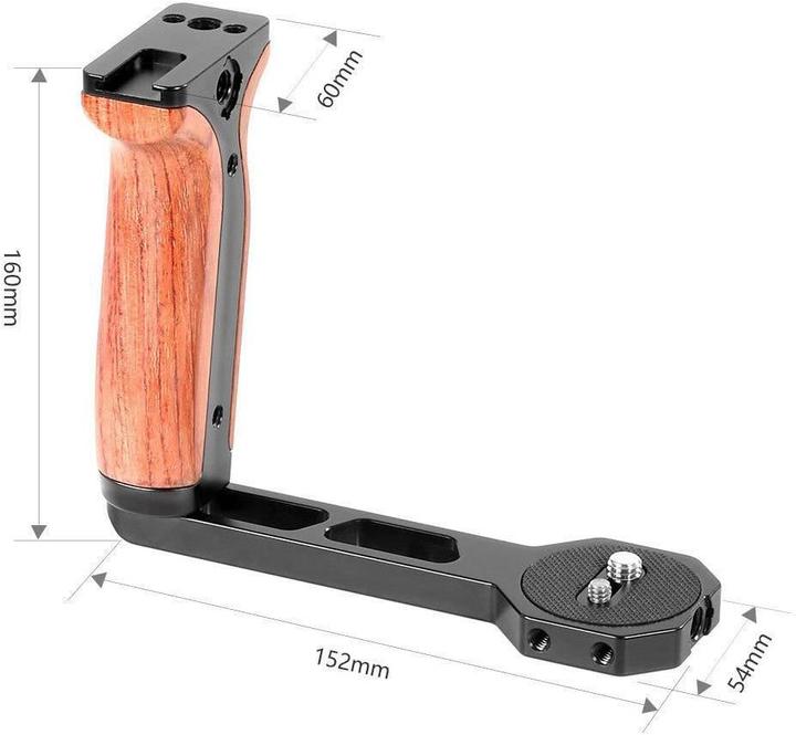 Actual product image SmallRig Wood Side Handle RoninS (Gimbal handle)