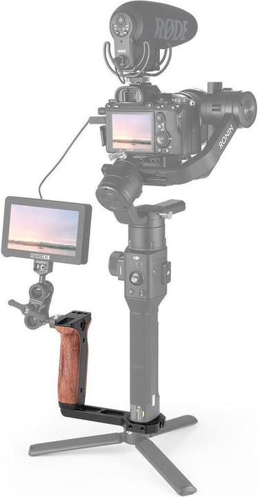 Actual product image SmallRig Wood Side Handle RoninS (Gimbal handle)