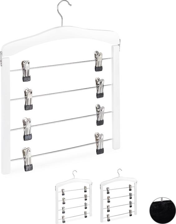 Relaxdays Multi Skirt Hanger Set of 3 (3 x)