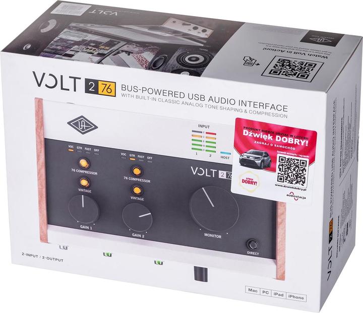 Image du produit Universal Audio Volt 276 (USB)