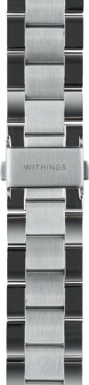 Immagine prodotto Withings Bracciale in metallo, 20 mm, Steel HR e ScanWatch, argento (20 mm, Acciaio inossidabile)