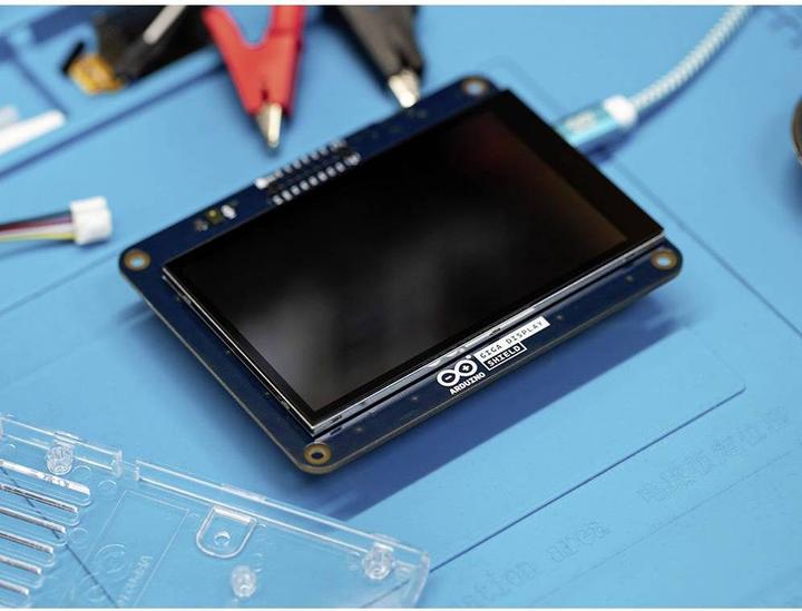 Immagine prodotto Arduino GIGA Display Shield Monitor touchscreen da 10,1 cm (3,97 pollici) 800 x 480 Pixel
