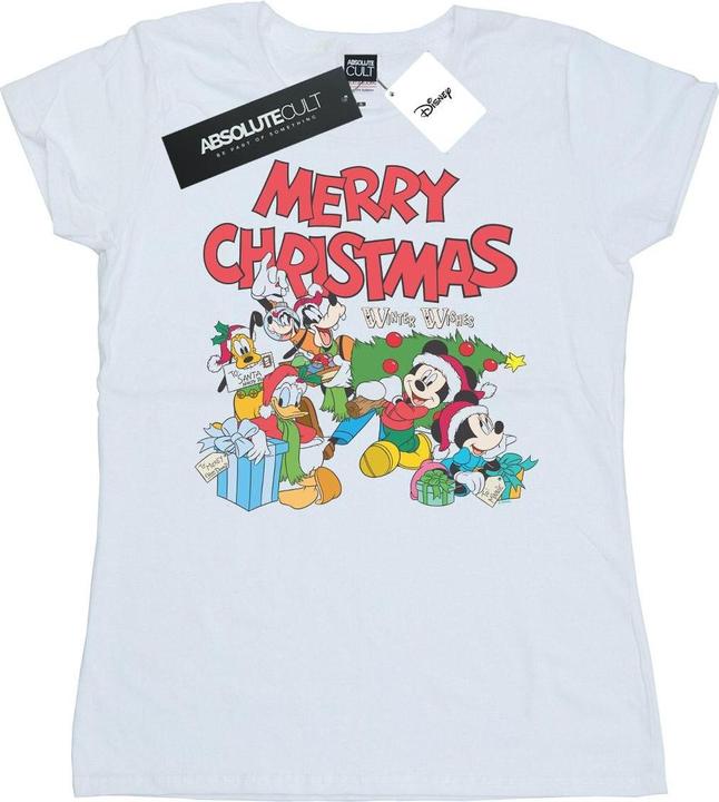 Disney Mickey And Friends Winter Wishes TShirt (S)