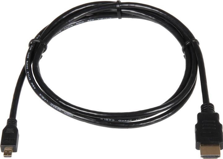 Produktbild Raspberry Pi Micro HDMI an HDMI Kabel Ver. 2,0 4K 60Hz 3m Pi 4 (3 m, HDMI)