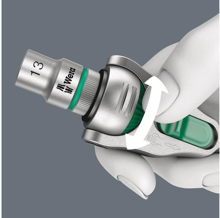 Actual product image Wera 8100 SC 6 Zyklop Speed Ratchet Set (13 mm, 14 mm, 19 mm, 18 mm, 16 mm, 11 mm, 15 mm, 12 mm, 17 mm, 10 mm)