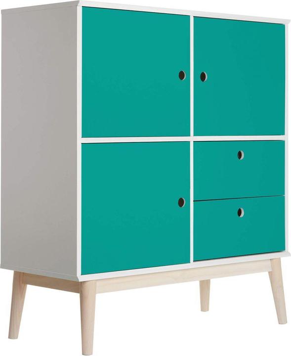 Image du produit Trenddeko Turquoise unie (100 x 300 cm)
