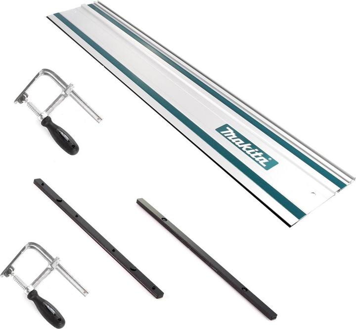 Productafbeelding Makita Geleiderail set Geleiderail 1000mm + 2x Geleiderail connector + 2x (185 mm)