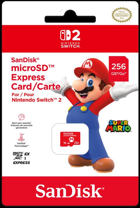 SanDisk microSD Express Card (256 GB, microSD Express, U3, UHS-I)