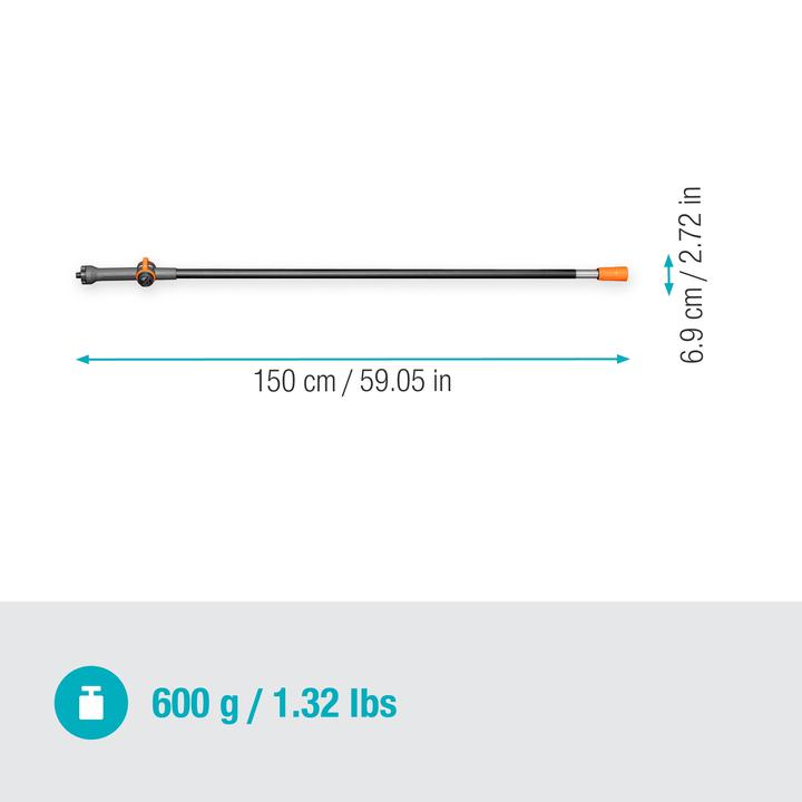 Actual product image Gardena Cleansystem handle M, 150cm
