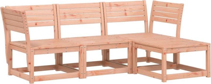 Produktbild VidaXL 4-tlg. Garten-Lounge-Set Douglasie