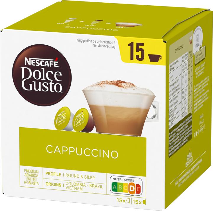 Nescafé Dolce Gusto Cappuccino (15 x Port.)