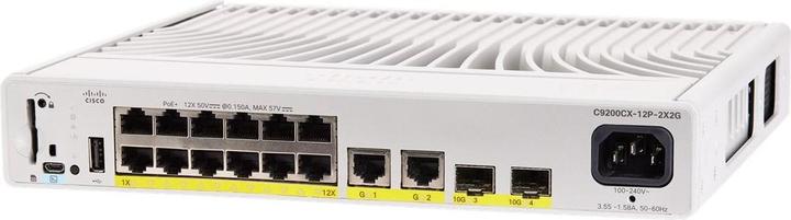 Immagine prodotto Cisco Switch compatto Catalyst 9000 12 p (12 Porti)