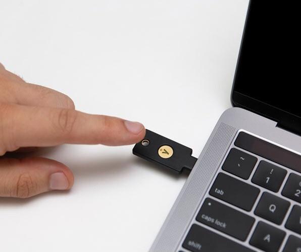 Actual product image Yubico YubiKey 5C NFC