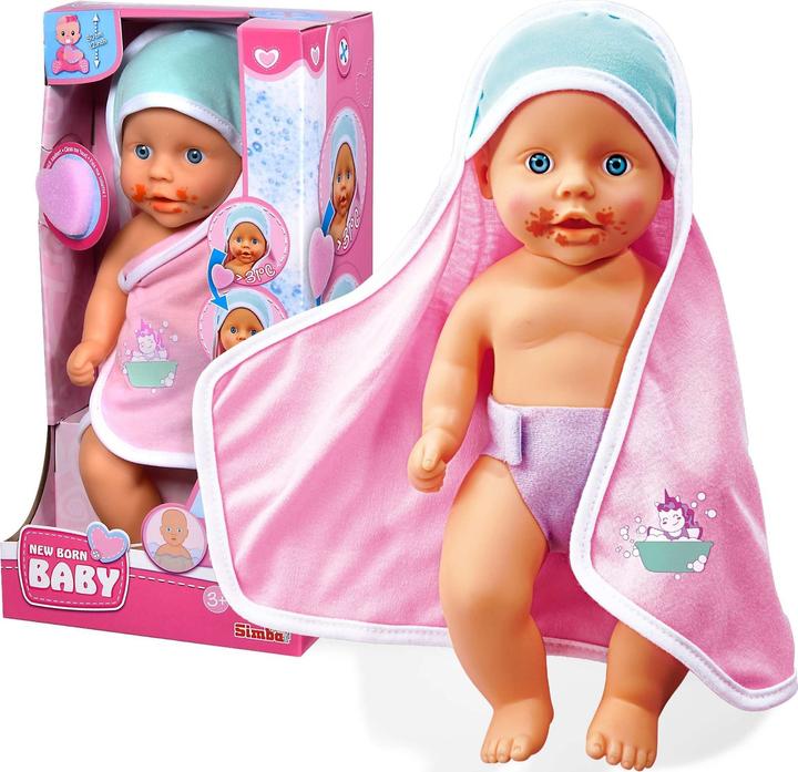 Actual product image Simba Dirty Duckling Bath Doll