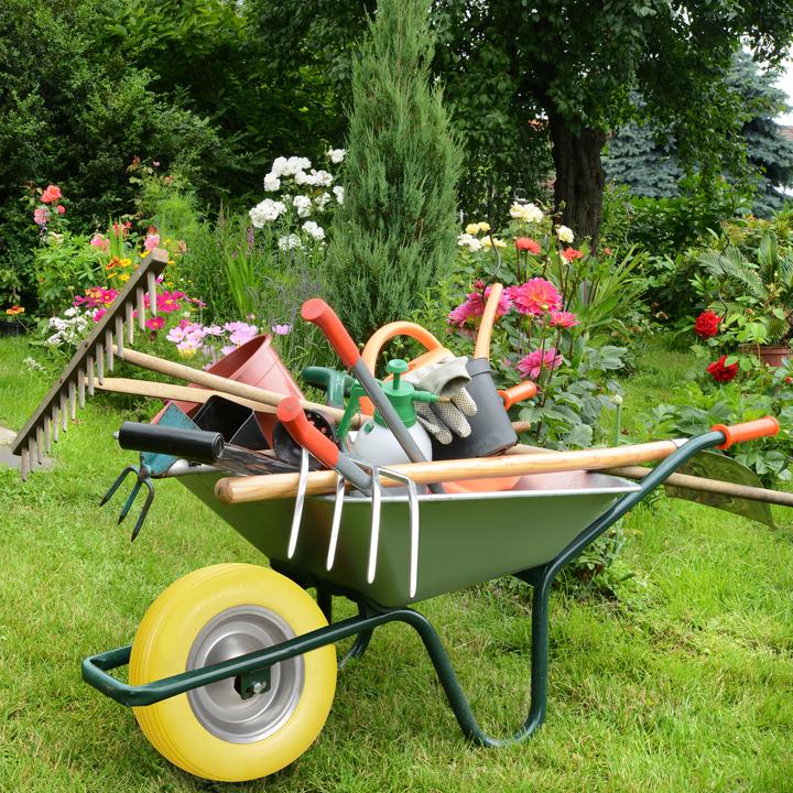 Produktbild Relaxdays Schubkarrenrad