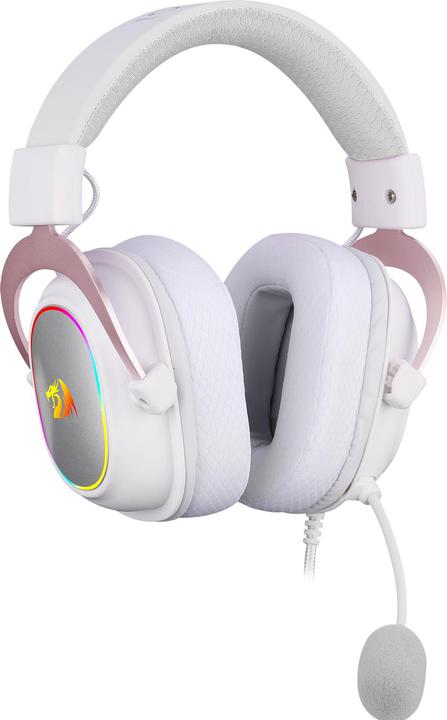 Produktbild Redragon Słuchawki H510 Zeus-X RGB Białe (H510W-RGB) (Kabelgebunden)