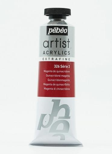 Produktbild Pebeo Artist Acrylics Extrafein Acrylfarben (Quinacridonmagenta, 37 ml)