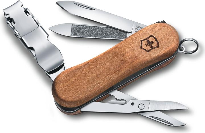 Actual product image Victorinox Nail Clip Wood 580