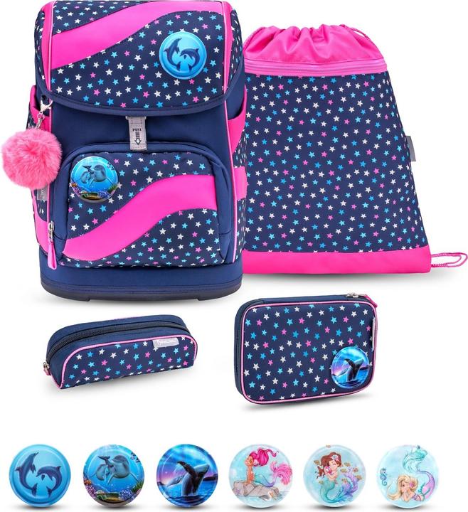 Actual product image Belmil SMARTY Schulrucksack-Set Stars (20 l)