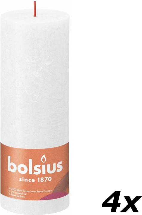 Immagine prodotto Bolsius Set di 4 candele a colonna (4 pz.)