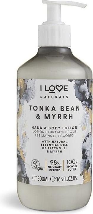 Moisturizing body and hand lotion Natura l s Tonka Bean & Myrrh (Hand & Body Lotion) 500 ml (Körperlotion, 500 ml)