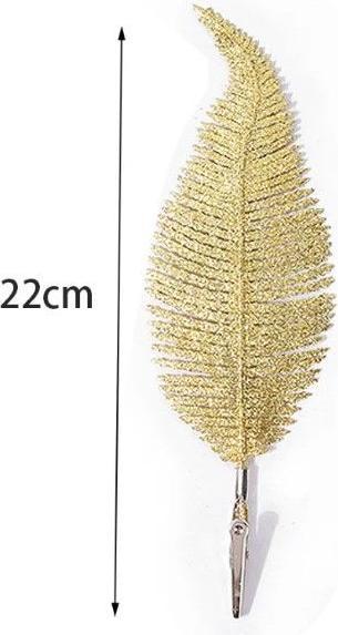 Produktbild MU Classic Caspar Series Weihnachtsdekoration Federn (6 -teilig)