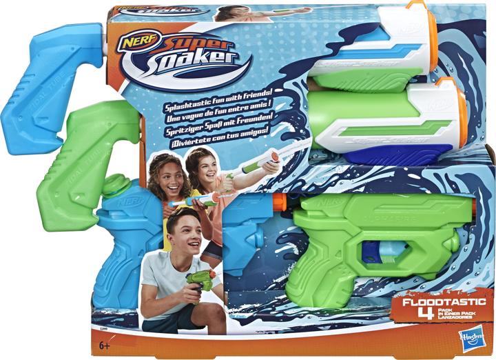 Actual product image Nerf Super Soaker 4 Party Pack