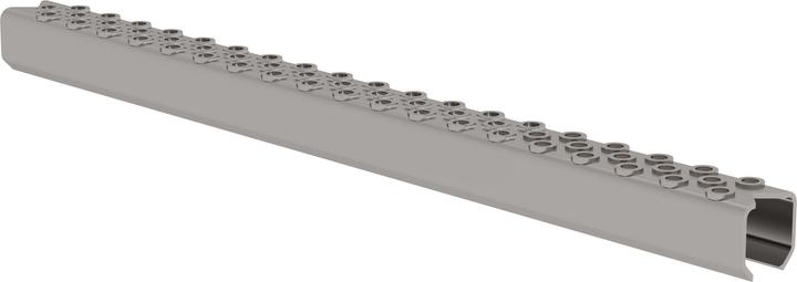 Produktbild Munk Lochsprosse Stahl blank mit Ausstanzung, Fertigungsteil (40 cm)