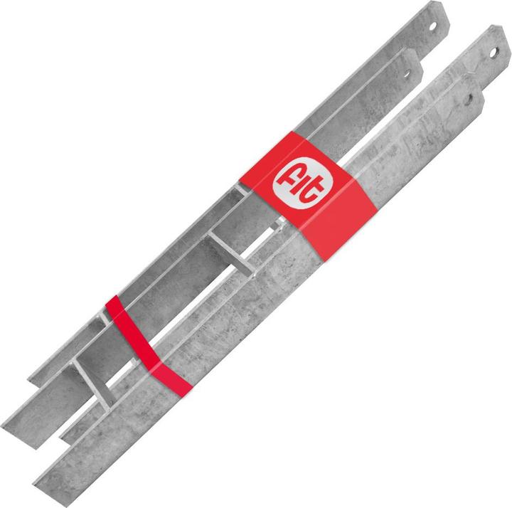 Wickey 2 Stück Pfostenanker H 90mm schwer