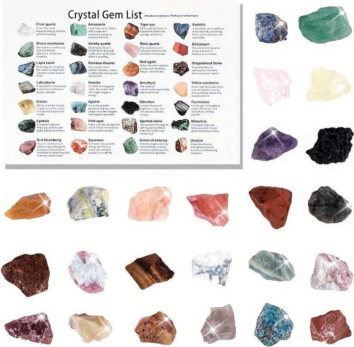 Produktbild Activity Board Weihnachten Adventskalender Mysterious Crystal Gem 24 Tage Weihnachten Countdown Kalender Geschenk