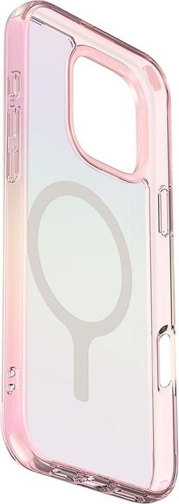 Immagine prodotto Uniq Iridescia Magclick Charging Case for iPhone 16 Pro - Pink (Apple iPhone 16 Pro)