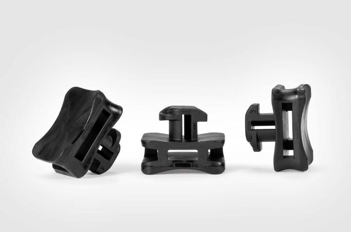 Immagine prodotto HellermannTyton ACFM5W8PT4,5 Base per fascette di cablaggio Guida profilo 151-03245 resistente agli urti Nero 25 pz. (Anelli di fissaggio, 17.50 mm, 25 pz.)