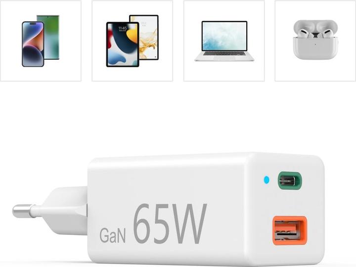 Actual product image Hama Fast charger (65 W)