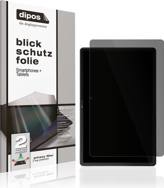 Produktbild Dipos Blickschutzfolie 2-Way Anti-Shock (1 Stück, Lenovo Tab P12)