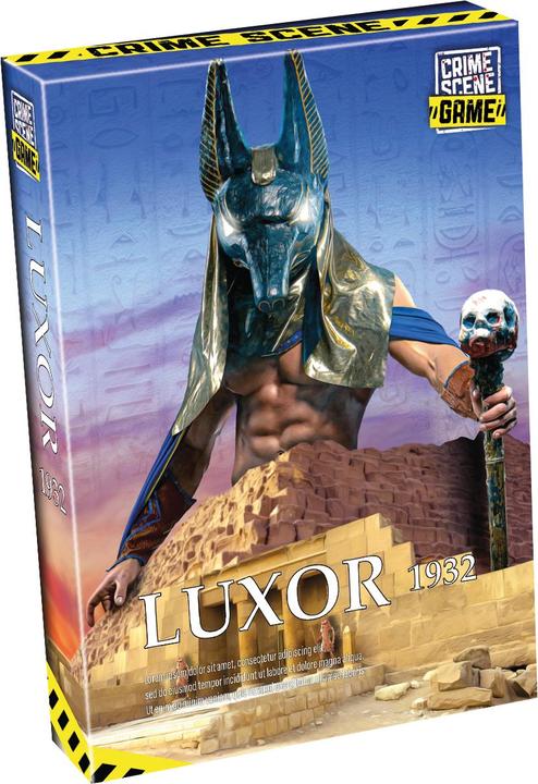 Produktbild Selecta Spielzeug Crime Scene Luxor 1932 Brettspiel (Niederländisch)