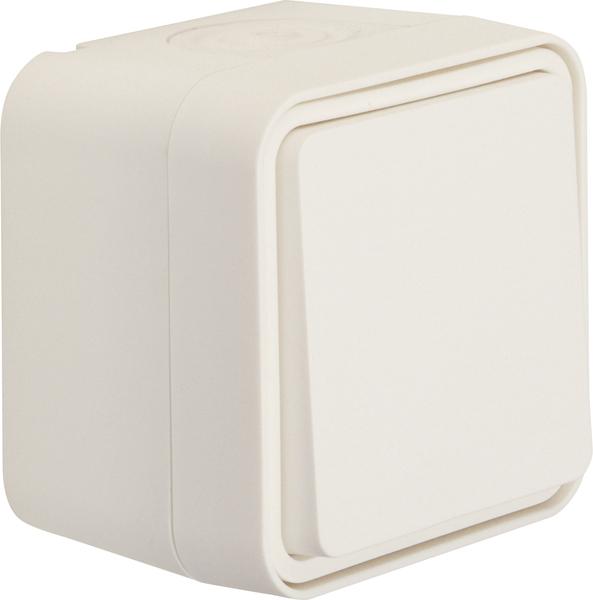 Produktbild Berker 50453522 Taster Schliesser AP W.1 polarweiss