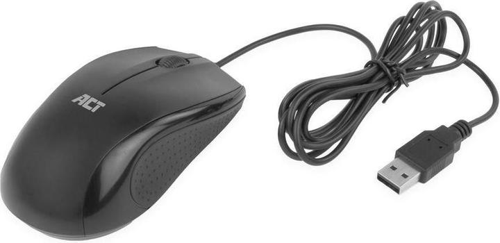 Image du produit Souris optique filaire pleine taille 1000 DPI, clic silencieux, écologique, fabriquée à partir de (Filaire)