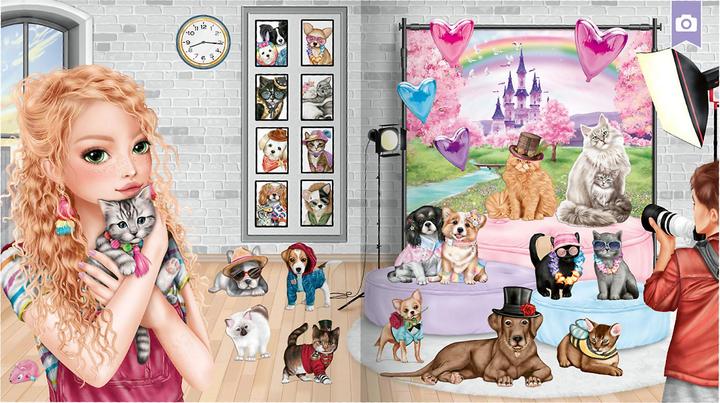Produktbild Magni DEPESCHE TOPModel Stickerworld KITTY and DOGGY