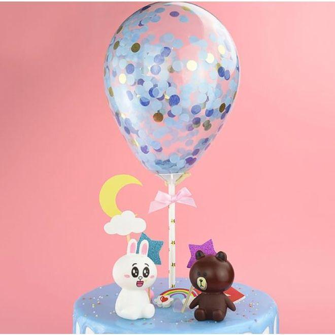 Produktbild MU Style Kuchen Topper Ballon (7-tlg. Set) (1 x)