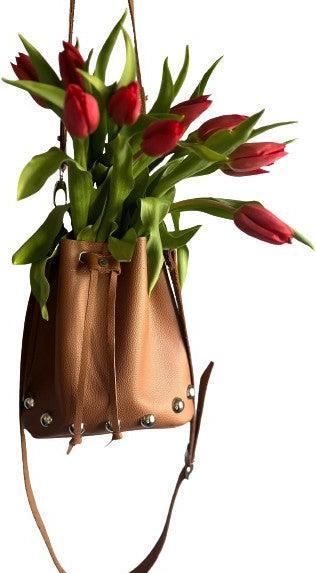 Immagine prodotto Only-Bags.Store Borsa a secchiello in pelle nera, borsa in pelle con borchie, borsa a tracolla, borsa a tracolla